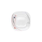 سرویس غذا خوری 25 پارچه اوپال هومیت طرح ملینا قرمز مربع - تصویر 3
