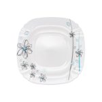 سرویس غذا خوری 25 پارچه اوپال هومیت طرح ماریا آبی مربع - تصویر 2