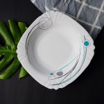 سرویس غذا خوری 25 پارچه اوپال هومیت طرح ملینا آبی مربع