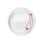 سرویس غذا خوری 25 پارچه اوپال هومیت طرح ملینا قرمز نیلوفری - تصویر 3