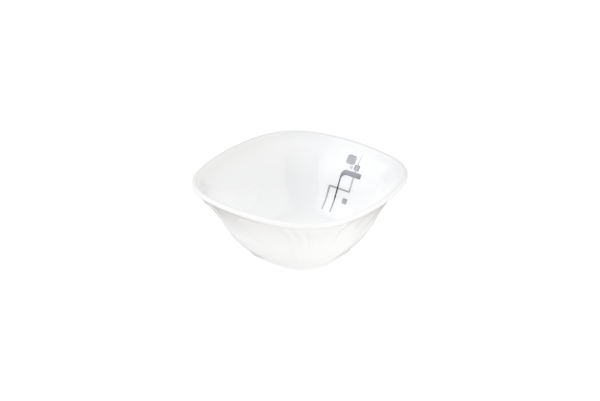 کاسه ماست خوری اوپال طرح شایا خاکستری - تصویر 1