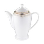 سرویس 27 پارچه چینی طرح برسا طلایی - تصویر 6