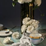 سرویس 14 پارچه چینی استخوانی طرح پرنیا