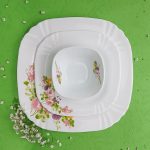 سرویس غذا خوری 25 پارچه اوپال هومیت طرح رز
