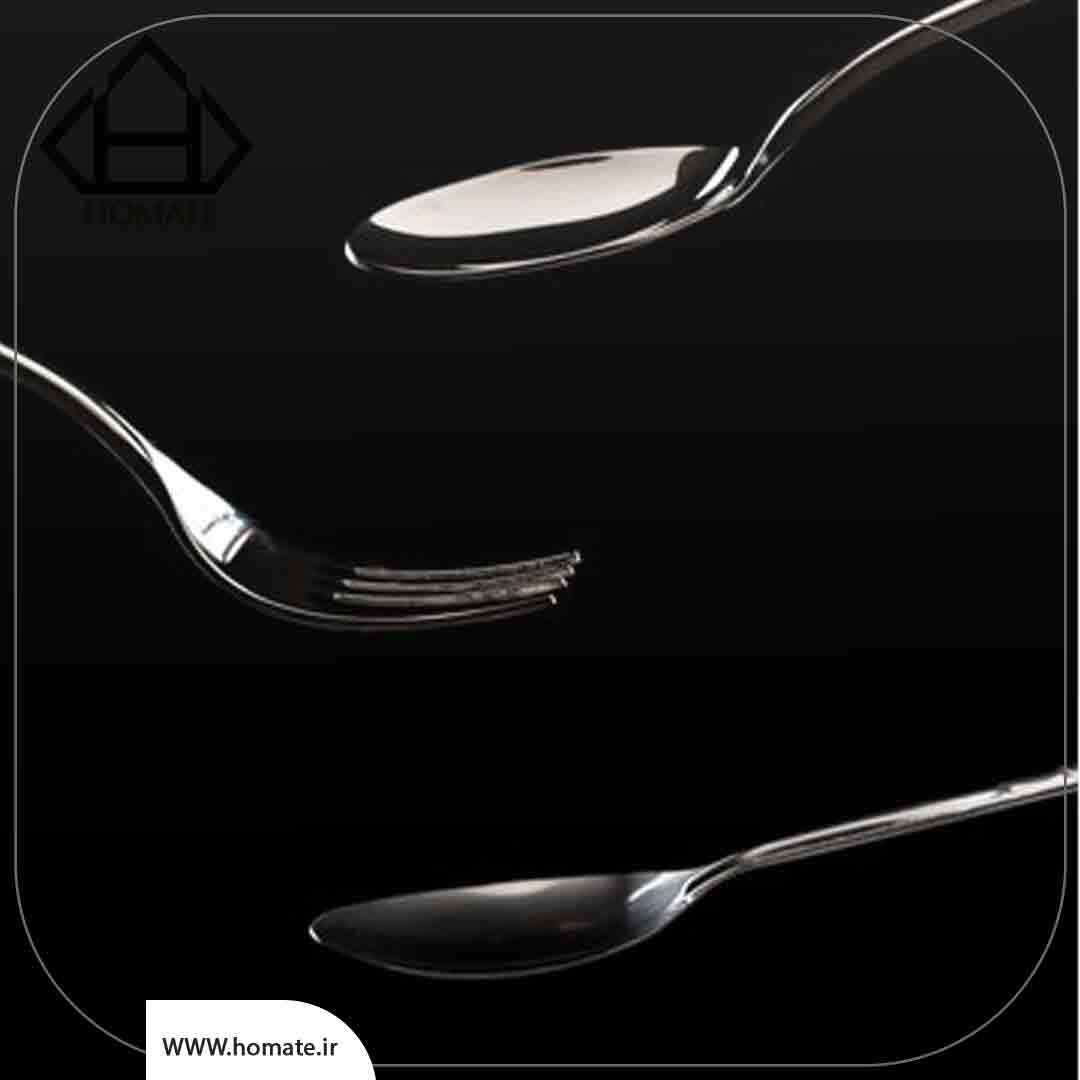 انواع قاشق و چنگال و کاربرد آنها