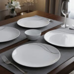 سرویس 25 پارچه اوپال هومیت طرح لونا صورتی